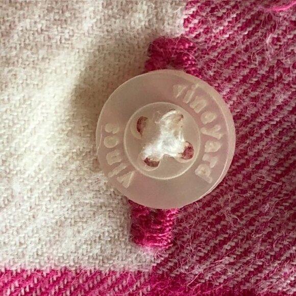 VINEYARD VINES Girls Pink Check Long Sleeve Top L - Picture 9 of 15